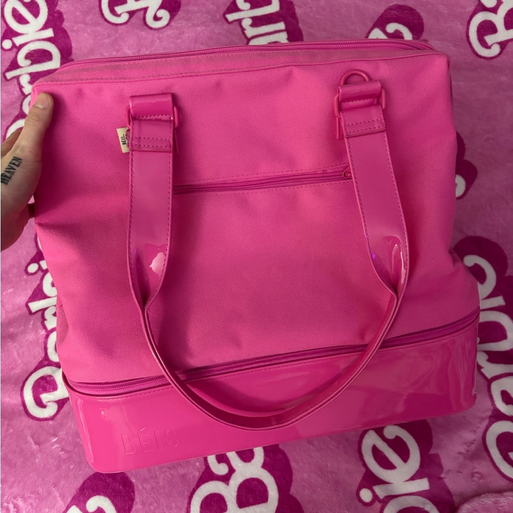 BEIS Barbie Mini Weekender Bag